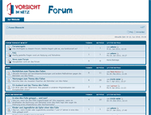 Tablet Screenshot of forum.vorsicht-im-netz.de